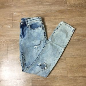 Blanknyc the reade classic skinny distressed sz 30